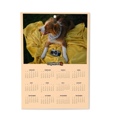 Calendarios tipo Póster