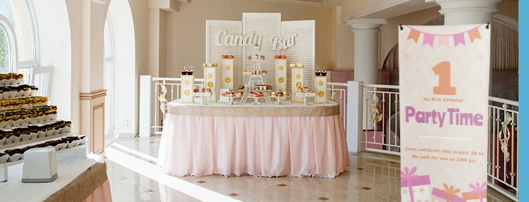 X Banner Exterior Doble Cara Base Rellenable