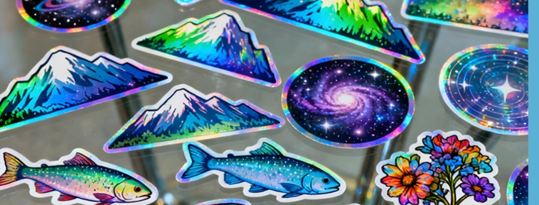 Pegatinas DTF UV